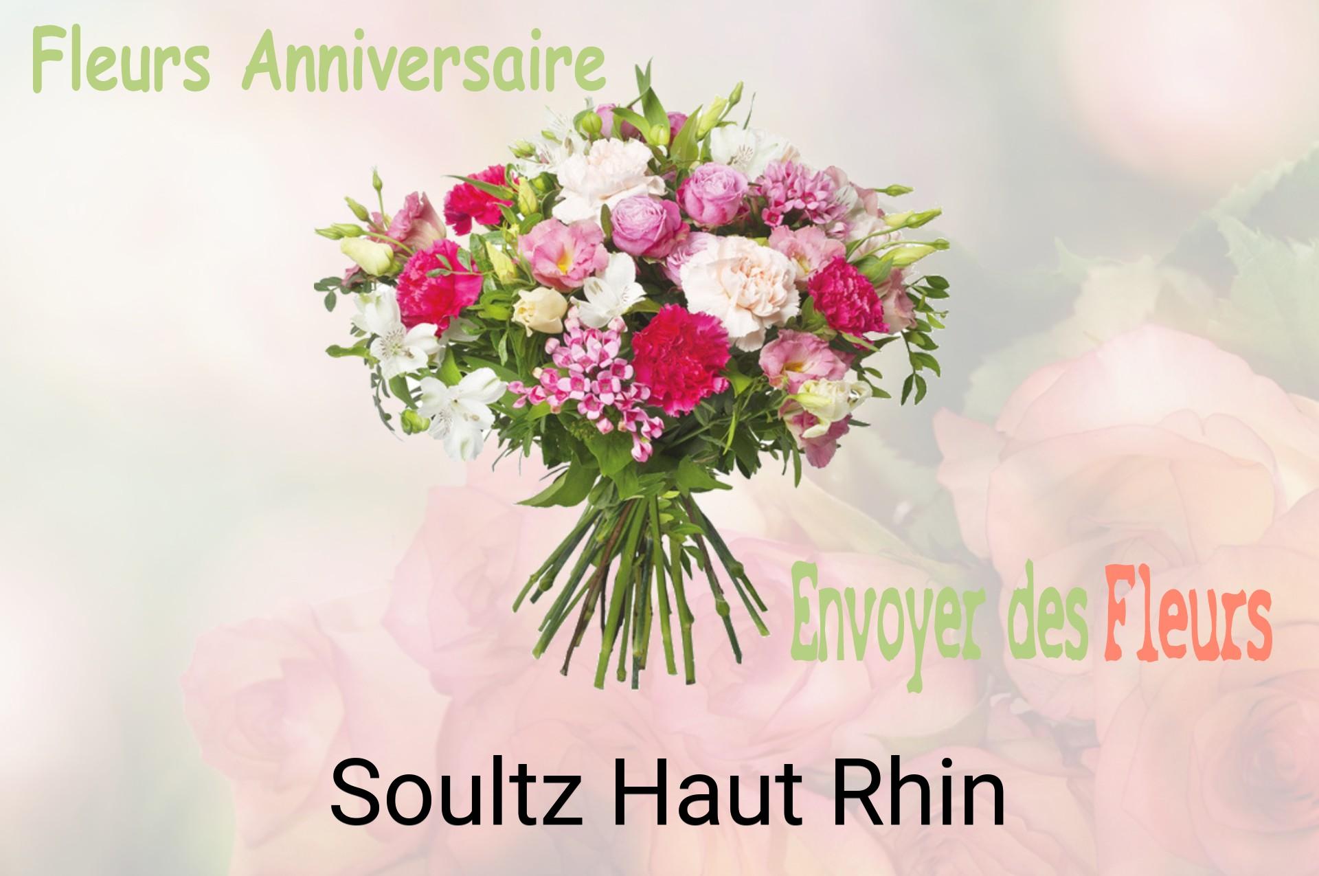 Bouquet de fleurs d’anniversaire livré à Soultz-Haut-Rhin